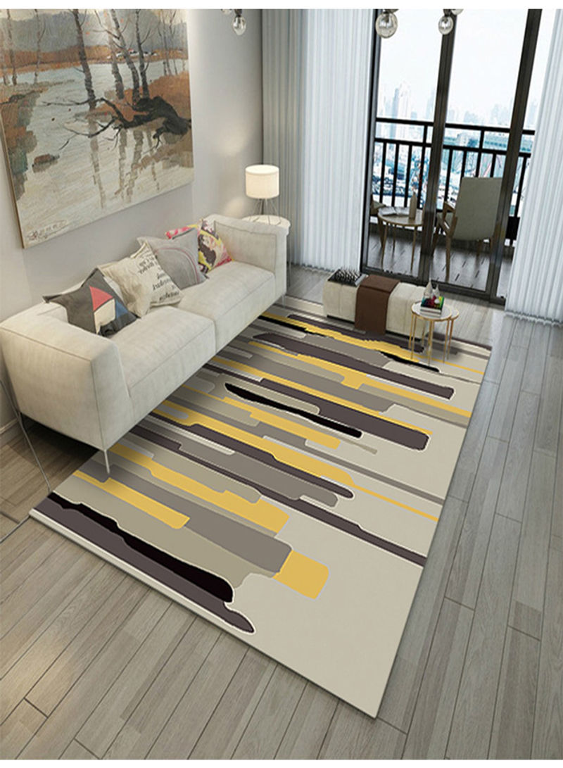 Geometric Pattern Floor Mat Multicolour 200x300centimeter