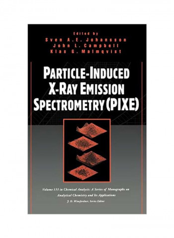 Particle-induced X-ray Emission Spectrometry (PIXE) Hardcover