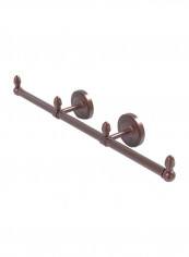 3-Arm Prestige Regal Collection Towel Holder Antique Copper 22.5x3.3x3.5inch