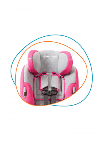 Pria 85 Max 2-In-1 Convertible Group 1+ Months Car Seat - Pink/Grey