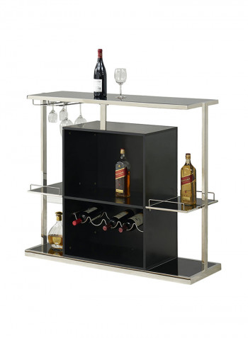 Royce Bar Table Black/Gold 120x40x104cm