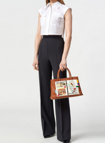 My Travel Diary Stickers Shoulder Bag Multicolour