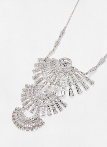 Sparkling Dance Dial Up Necklace