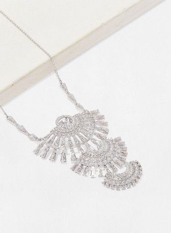 Sparkling Dance Dial Up Necklace