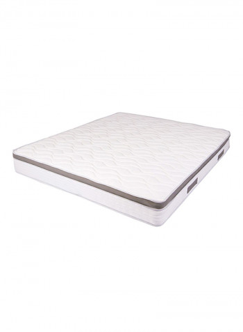 Carmona Box Top Mattress White/Grey 180x200x24 cm