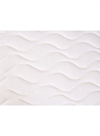 Carmona Box Top Mattress White/Grey 180x200x24 cm