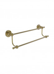 Astor Place Collection Double Towel Bar Gold 24inch
