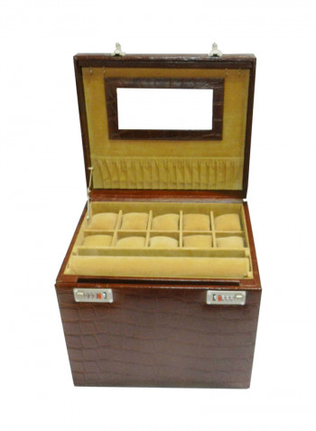 Leather Designer Big Jewellery Box