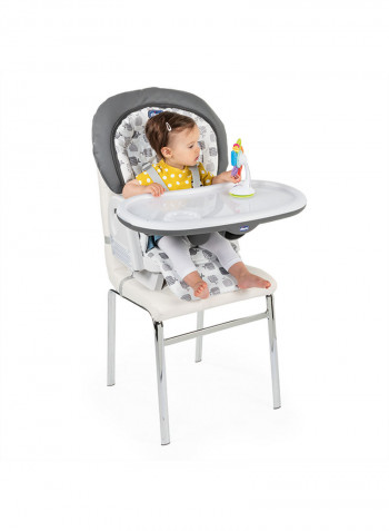 Polly Progres5 High Chair 0M-36M, Grey