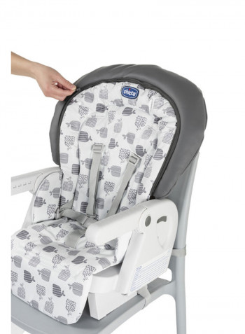 Polly Progres5 High Chair 0M-36M, Grey