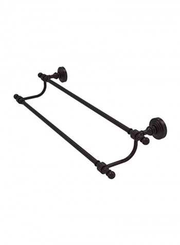 Bronze Double Towel Bar Brown 30inch