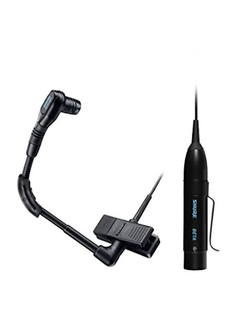 Clip-On Cardioid Condenser Microphone BETA 98H/C Black