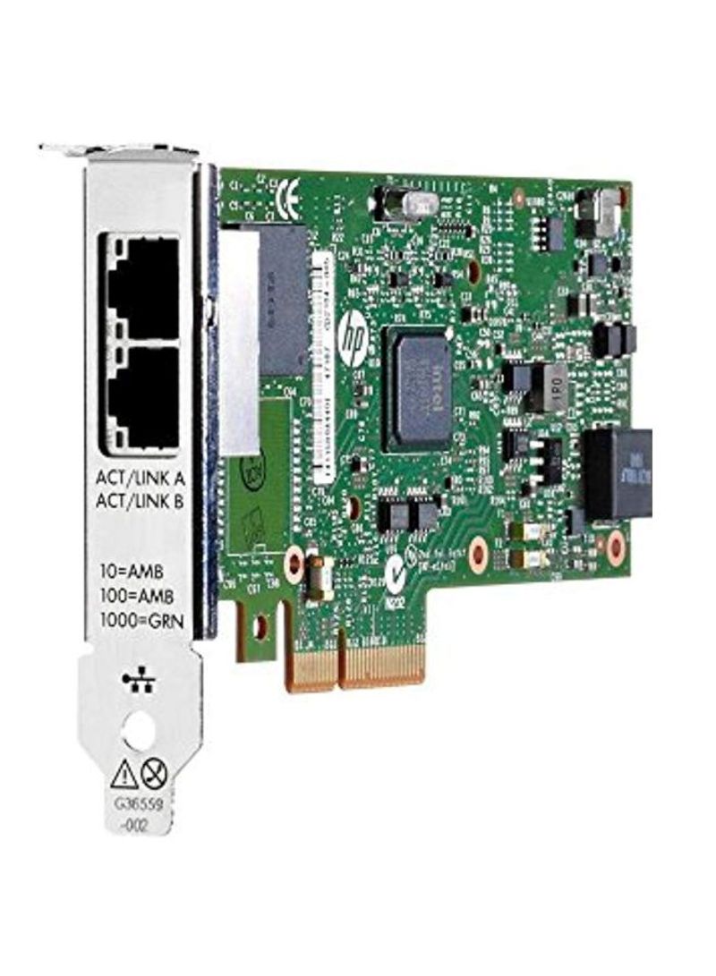 Ethernet 1Gb 2-Port Adapter Green/Silver