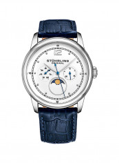 Men's Casual Leather Quartz Analog Wrist Watch 898.01