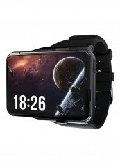 Touch Screen 4G Smart Watch With Dual Camera Black
