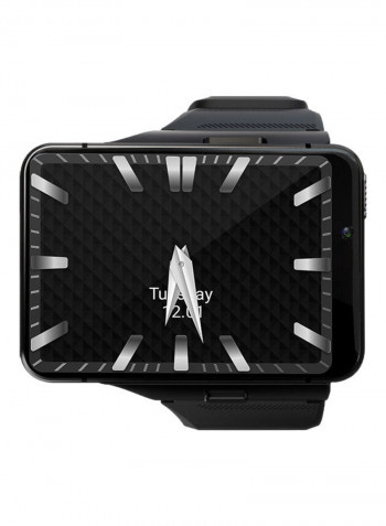 Touch Screen 4G Smart Watch With Dual Camera Black