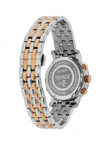 Women's Casual Stainless Steel Quartz Analog Wrist Watch 4760 LAMC 01