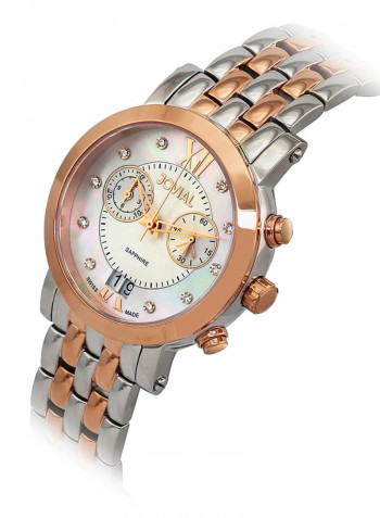 Women's Casual Stainless Steel Quartz Analog Wrist Watch 4760 LAMC 01
