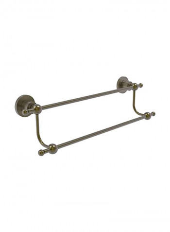 Astor Place Collection Double Towel Bar Gold 30inch