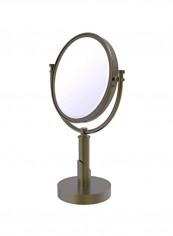 Tribecca Collection 4X Magnification Makeup Mirror Gold 8inch