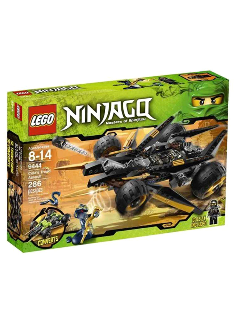 Ninjago Cole's Tread Assault Building Toy 9444