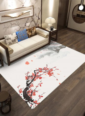 Flowers Pattern Living Room Carpet Multicolour 200x300centimeter
