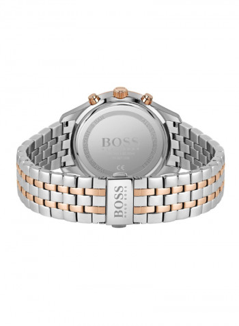 Men's Associate Water Resistance Stainless Steel Analog Watch 1513840