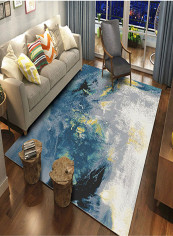 Rectangular Living Room Carpet Multicolour 200x300centimeter