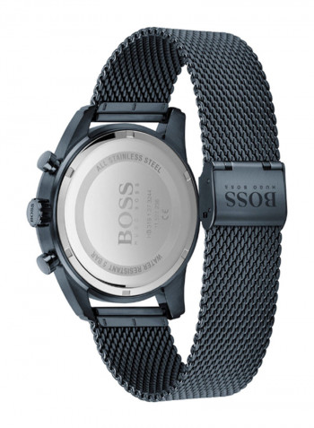 Men's Skymaster Water Resistance Stainless Steel Analog Watch 1513836