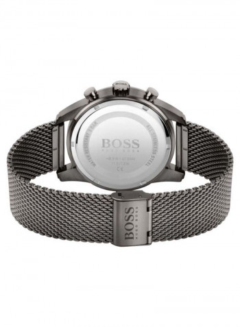 Men's Skymaster Water Resistance Stainless Steel Analog Watch 1513837