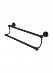 Double Towel Bar Black 30inch