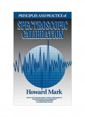 Principles And Practice Of Spectroscopic Calibration Hardcover