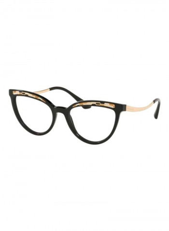 Cat Eye Eyeglasses - Lens Size: 53 mm للنساء