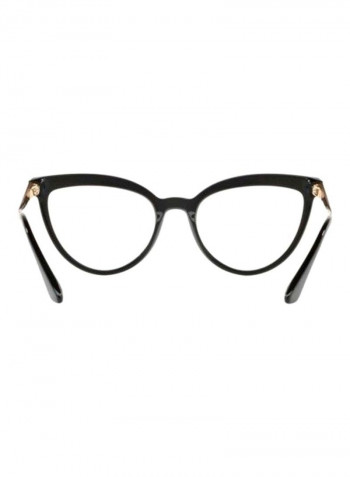 Cat Eye Eyeglasses - Lens Size: 53 mm للنساء