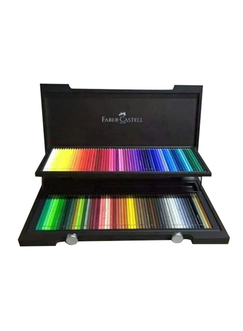 Durer 120 Artists Watercolour Pencils In A Wenge-Stained Wooden Case MULTICOLOUR