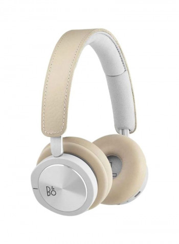 BeoPlay H8i Over Ear Bluetooth Headphones Beige/Silver