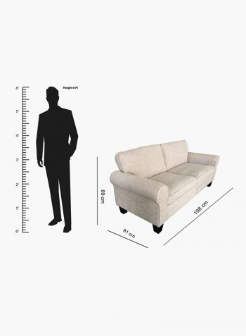 Hawana 3-Seater Sofa Grey