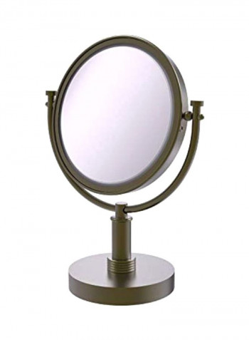 Vanity Top 5X Magnification Make-Up Mirror White 8inch