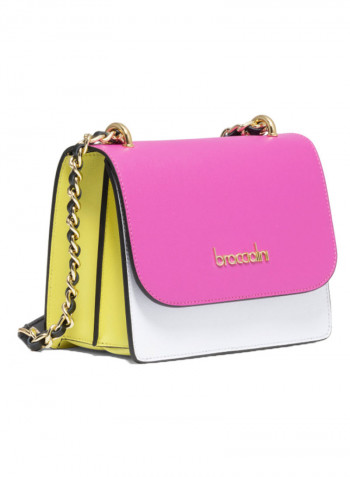 Logo Detail Michelle Crossbody Bag Multicolour