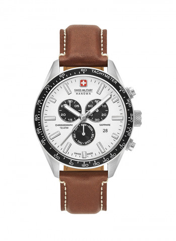 Men's Phantom Leather Chronograph Watch W S6-4314.04.001