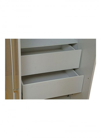 8-Door Mikeno Wardrobe White