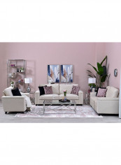 3-Seater Boyster Sofa Beige