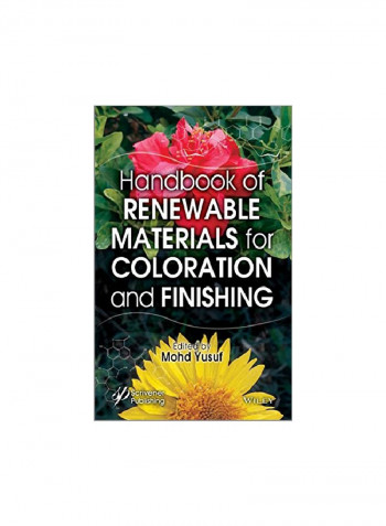 Handbook Of Renewable Materials For Coloration And Finishing Hardcover