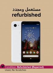 Refurbished - Pixel 3a XL Clearly White 64GB 4GB RAM 4G LTE