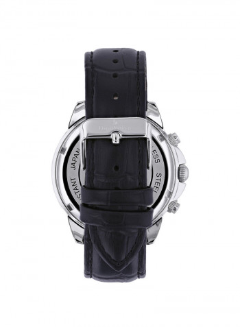 Men's Leather Analog Wrist-Watch Dvw19052
