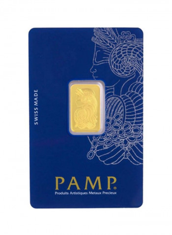 Suisse Pamp 24K (999.9) Gold Bar 5g