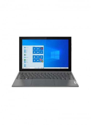 IdeaPad Duet 3 10IGL5 Laptop With 10.3-Inch Display, Celeron N4020 Processor/4GB RAM/128GB eMMC/Integrated Intel UHD Graphics 600/Windows 10 Home In S Mode/Eng-Ar Graphite Grey