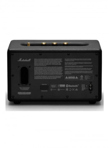 Acton II Bluetooth Speaker Black/Gold