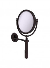 Soho Collection Wall Mounted Make Up Mirror Antique Bronze/Clear 8inch