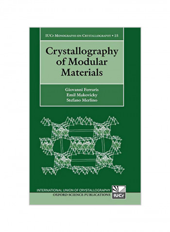 Crystallography of Modular Materials Hardcover